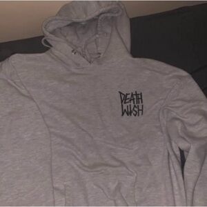 Gray Men's Hoodie Sweater